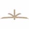 Ekena Millwork Davenport Smooth Timber Gable Bracket, Douglas Fir, 108"W x 36"H x 5 1/2"D x 5 1/2"F, 8/12 Pitch GBW108X36X0606DAV00SDF - alternate 1